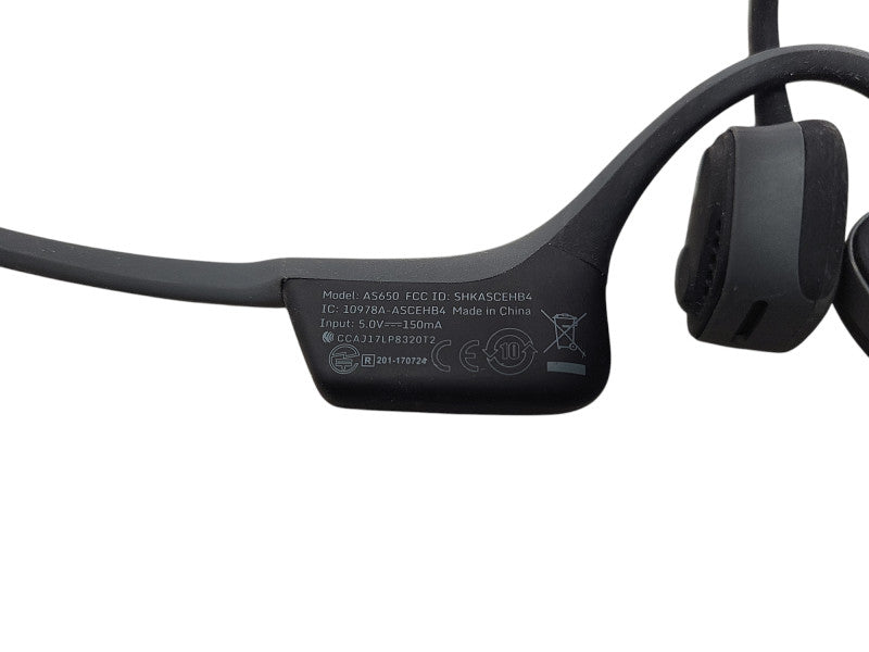 Aftershokz Aeropex Shokz OpenRun AS650 Bluetooth Bone Conduction Headphones $