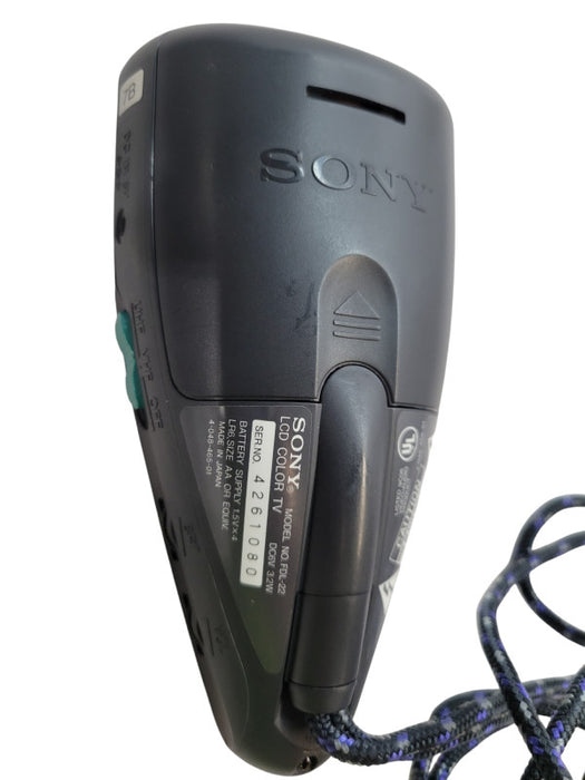 Sony Watchman FDL-22 LCD Hand Held Portable Color TV %