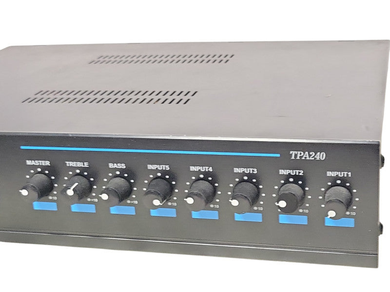 Norelco telecom Public Address Amplifier TPA240, READ _