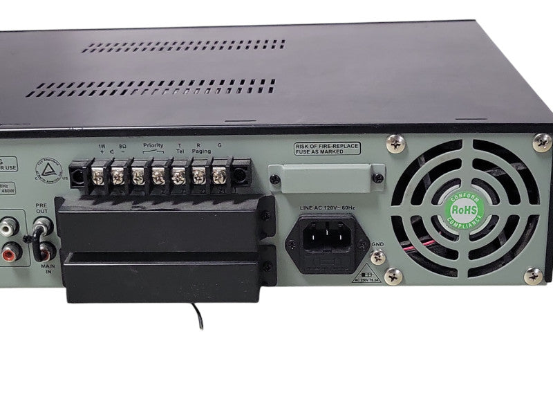 Norelco telecom Public Address Amplifier TPA240, READ _
