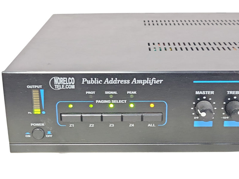 Norelco telecom Public Address Amplifier TPA240, READ _