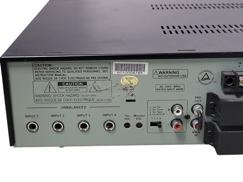 Norelco telecom Public Address Amplifier TPA240, READ _