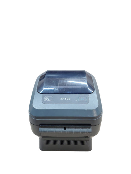 Zebra ZP505 Direct Thermal Label Printer w/ Power Supply Base