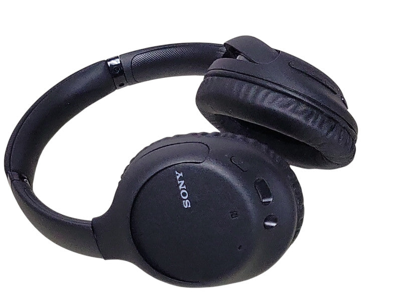 Sony WH-CH710N Black Bluetooth wireless Headphones, READ _