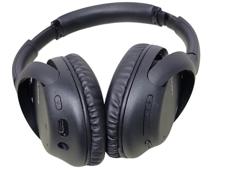 Sony WH-CH710N Black Bluetooth wireless Headphones, READ _