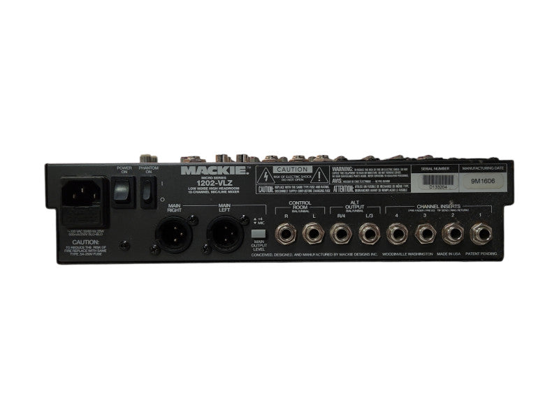 Mackie Micro Series 1202-VLZ 12-Channel Compact Mixer