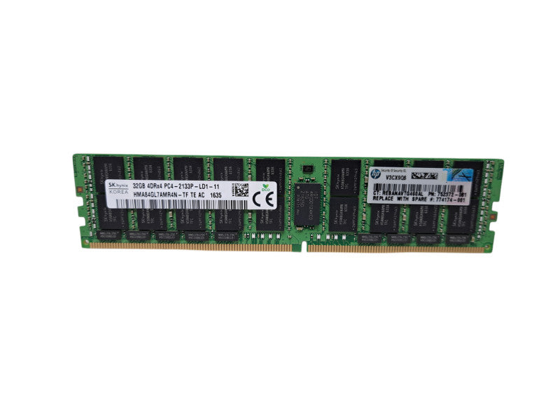SK Hynix 32GB 2DRx4 PC4-2133P-LD1-11 | DDR4 Server Memory Q