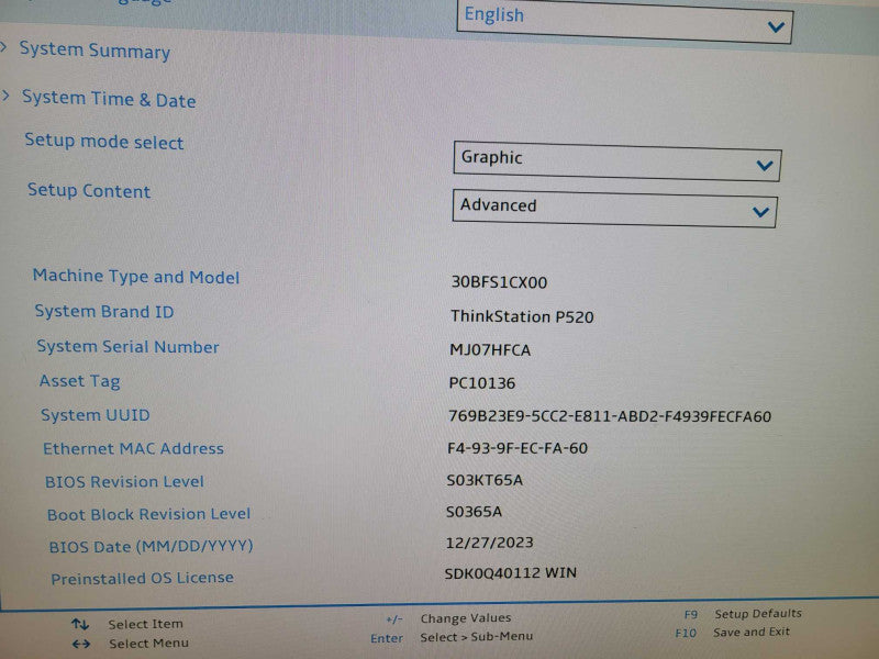 Lenovo P520 - Xeon W-2123 32GB DDR4 2xM.2 900W PSU %