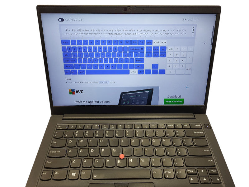 Lenovo ThinkPad E14 Gen2 i5-1135G7 2.40GHz 16GB RAM 256GB NVMe w/ 65W AC  $ Lap200