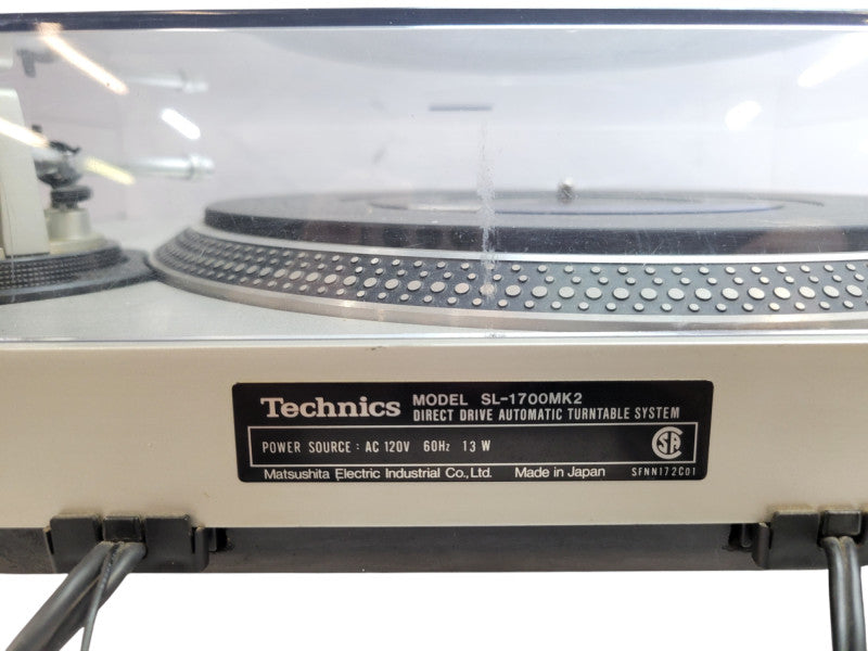 Technics SL-1700MK2 Direct Drive Automatic Turntable System %