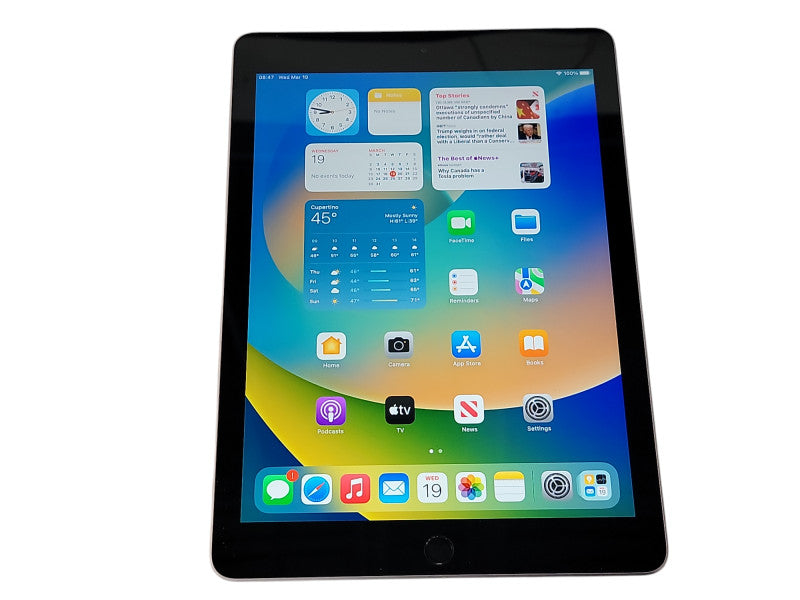 Apple iPad 6th Gen - 32GB - Space Gray [A1954 | Wifi + Cellular] (