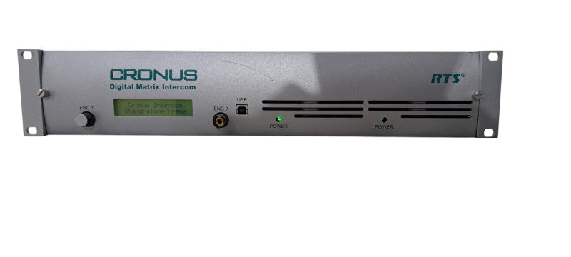 RTS Cronus FR-CX-NC 24-Port Digital Matrix Intercom System | READ