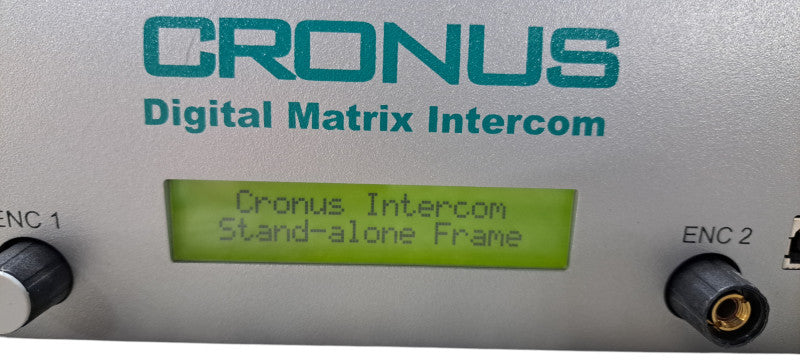 RTS Cronus FR-CX-NC 24-Port Digital Matrix Intercom System | READ
