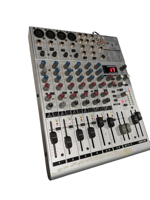 Behringer EuroRack UB1204FX- Pro Mixer 12 Input 4 Mic Ultra Low NoisEffects =