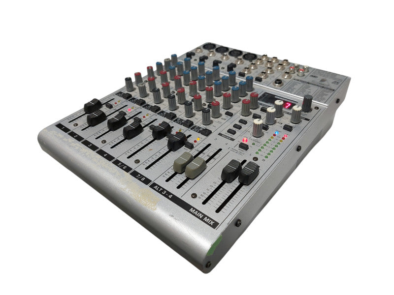 Behringer EuroRack UB1204FX- Pro Mixer 12 Input 4 Mic Ultra Low NoisEffects =