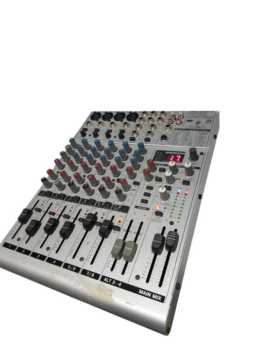 Behringer EuroRack UB1204FX- Pro Mixer 12 Input 4 Mic Ultra Low NoisEffects =