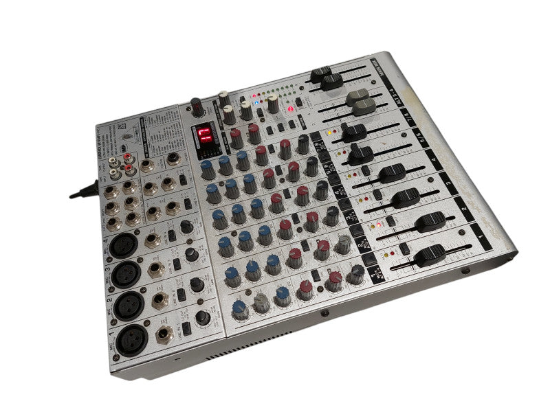 Behringer EuroRack UB1204FX- Pro Mixer 12 Input 4 Mic Ultra Low NoisEffects =