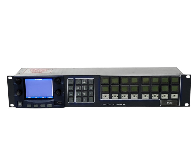Harris Leitch Nucleus Network Control Panel, READ _