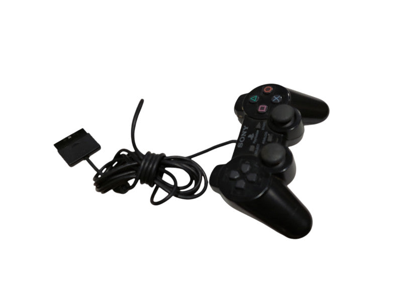 Bundle Sony PS2 Slim Model: SCPH-70011 & 2 Controllers & 5 Games =
