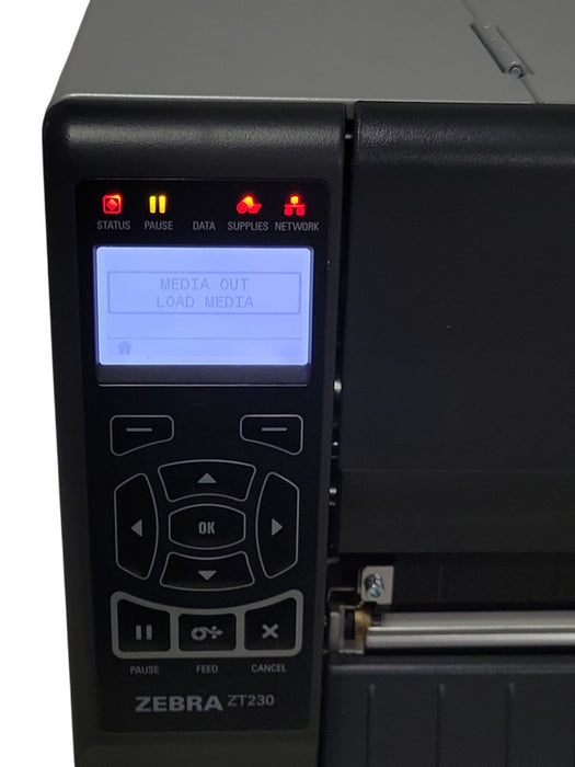 Zebra ZT230 Thermal Label Printer 203dpi USB/Serial /Ethernet, READ _