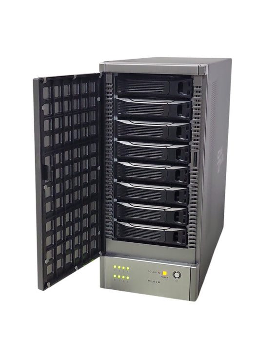 SANS DIGITAL TowerRAID TR8X12G 8-Bay Storage with 8x 4TB HDDs, READ _