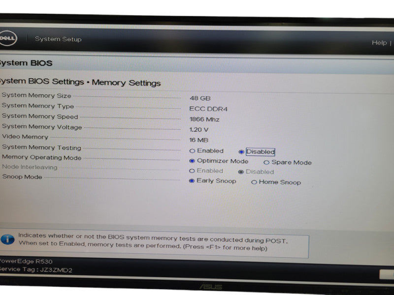 Dell PowerEdge R530 1X Intel Xeon E5-2620 v3 48GB RAM H730 Mini 2X PS 495W %
