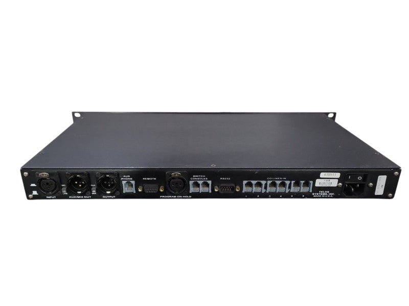 Telos ONE X SIX,1x6 Main Unit Rack mounting Rack Broadcasting !