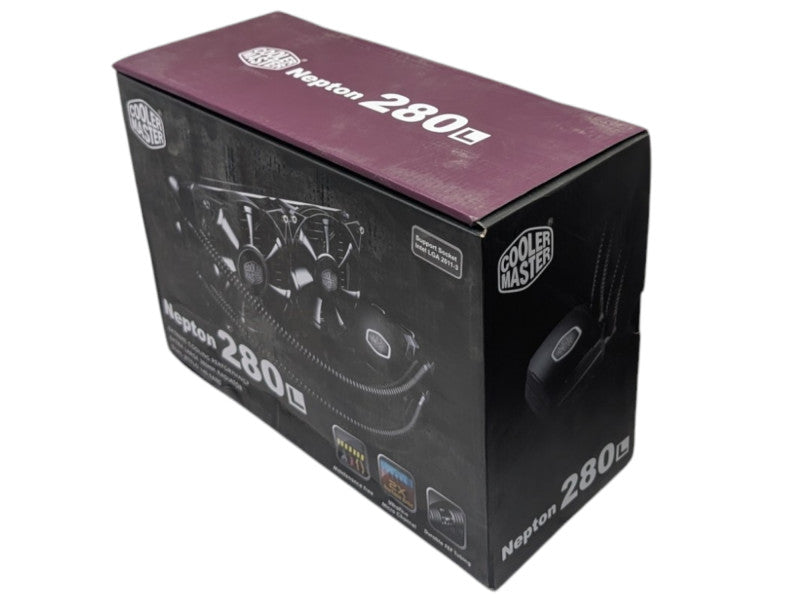 CoolerMaster Nepton 280 L 280mm CPU Liquid Cooler  -