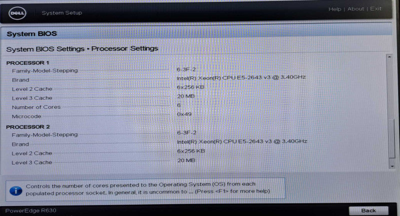 Dell R630 1U 8x 2.5" | 2x Xeon E5-2643 v3 @3.40GHz, 64GB DDR4, H730 Mini