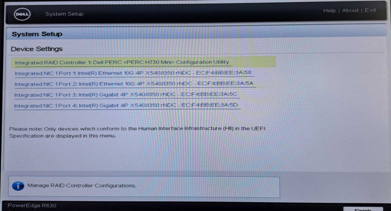 Dell R630 1U 8x 2.5" | 2x Xeon E5-2643 v3 @3.40GHz, 64GB DDR4, H730 Mini