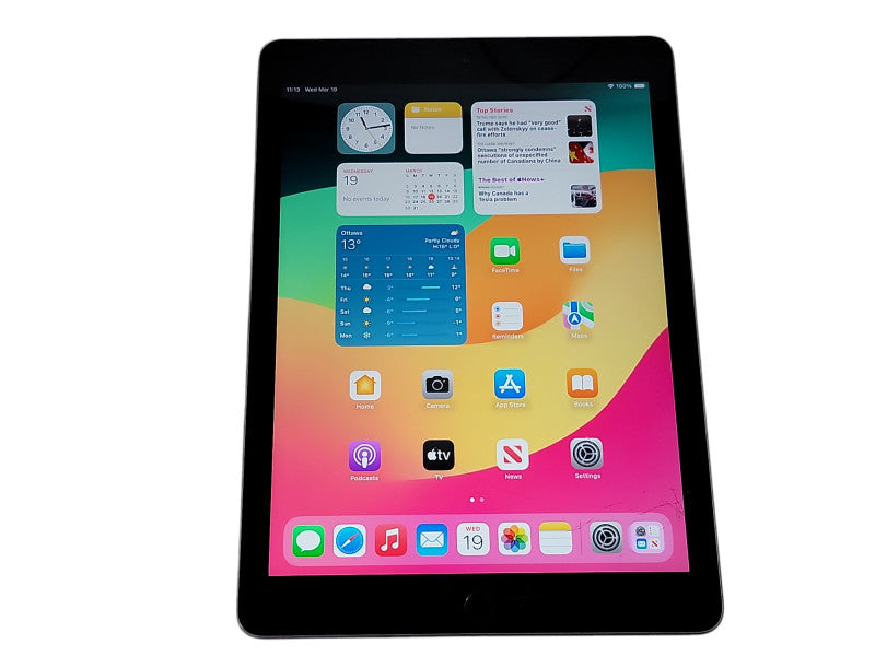 Apple iPad 6th Gen - 128GB - Space Gray [A1893 | Read] (