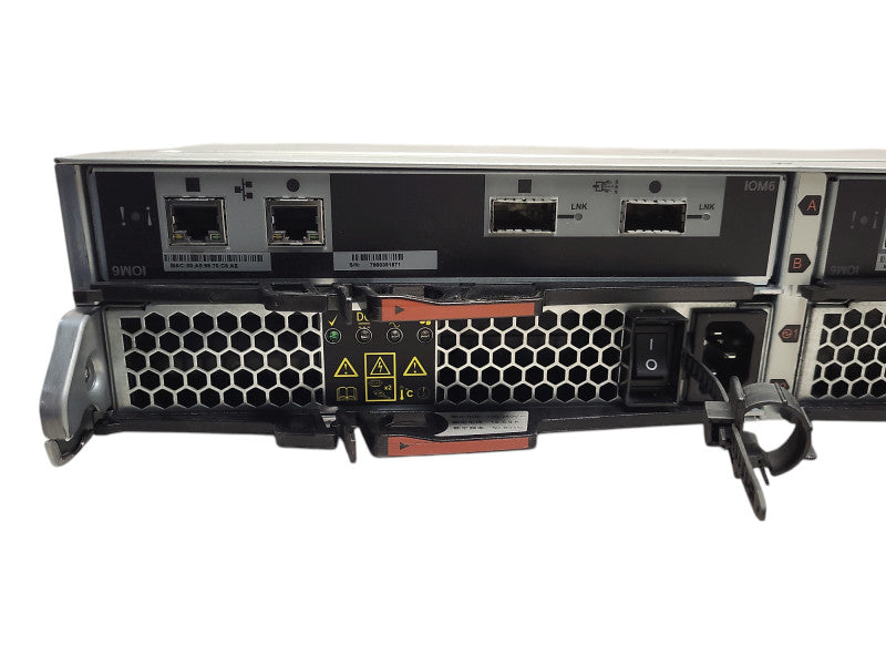 NetApp NAJ-1001 24 Bay Array 2x IOM6 Controllers and 2x Power Supplies Q$