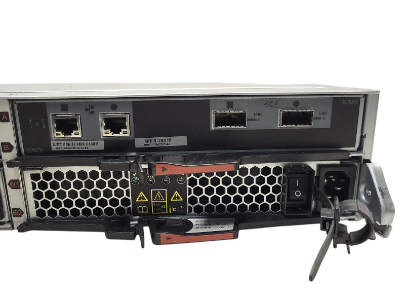 NetApp NAJ-1001 24 Bay Array 2x IOM6 Controllers and 2x Power Supplies Q$