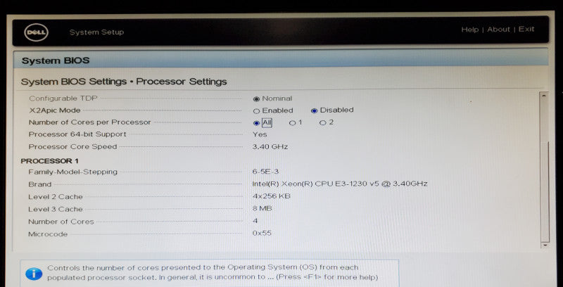 Dell PowerEdge T330 Xeon E3-1230 v5 16GB RAM H730 - No HDD