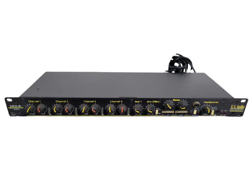 U.S AUDIO Whirlwind Mix 6 Professional rack mount mixer !