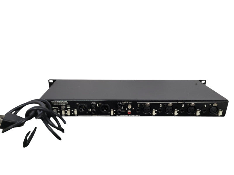U.S AUDIO Whirlwind Mix 6 Professional rack mount mixer !