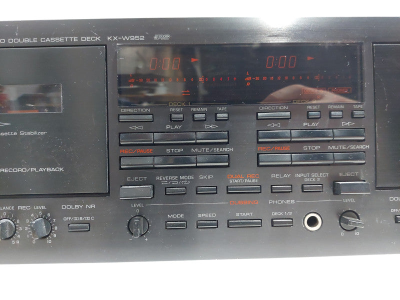 Yamaha Natural Sound Stereo Double Cassette KX-W952 =