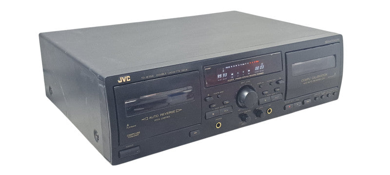 Vintage JVC TD-W354BK Double Cassette Deck