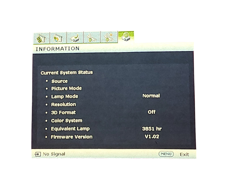 BenQ SW916 WXGA Projector $