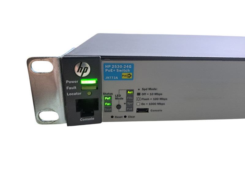 HP 2530-24G-PoE+ J9773A | 24 Port Gigabit PoE+ Switch w/ 4x SFP