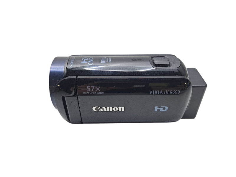 Canon Vixia HF R600 HD CMOS Camcorder 32x Optical Zoom w/ Power Adapter