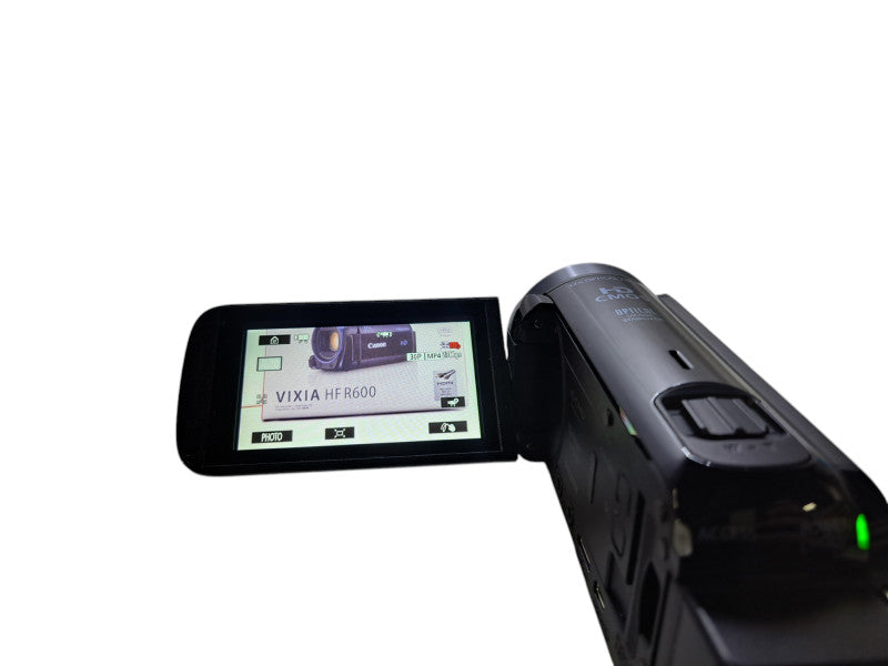 Canon Vixia HF R600 HD CMOS Camcorder 32x Optical Zoom w/ Power Adapter