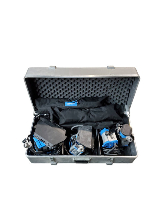 ARRI Light Set 650/300 Plus / ARRI 150 + Barn Doors / Stands / Case *READ*