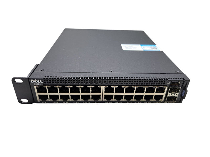 Dell X1026 E10W | 24-Port Gigabit Managed Ethernet Switch w/ 2x SFP
