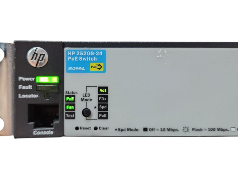 HP ProCurve Networking J9299A 2520G-24-PoE 24-Port PoE Gigabit Managed Swit