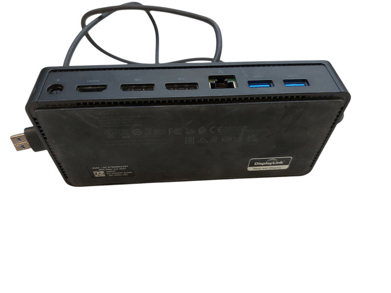 Dell D6000S Universal Docking Station Black with Power adapter