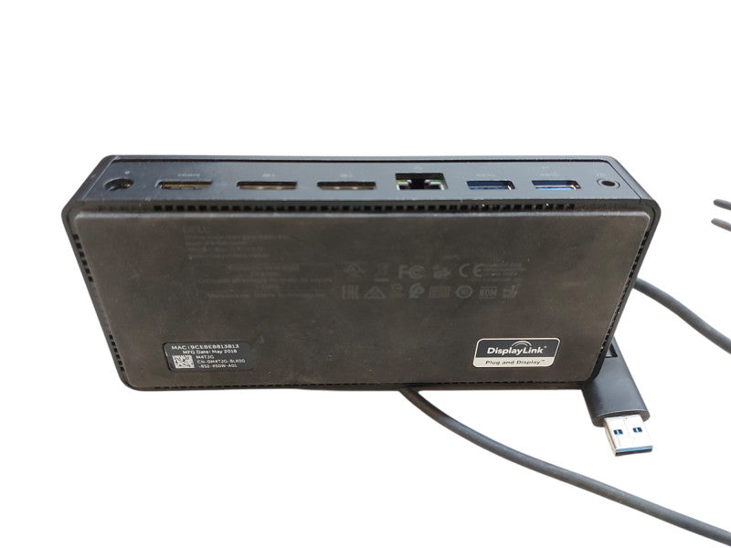 Dell D6000 USB-C/USB 3.0 Docking Station with 130W Power Supply