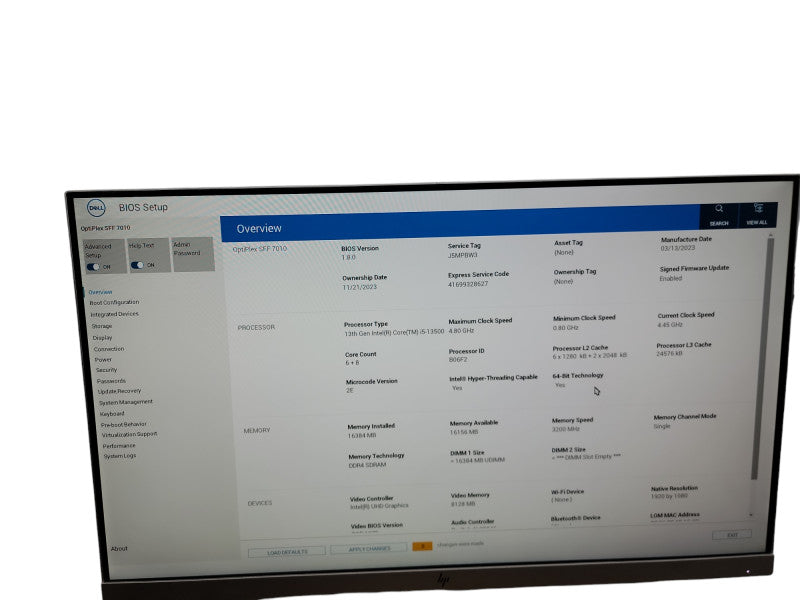 Dell OptiPlex 7010 SFF Desktop - 13th Gen  i5-13500 4.80GHz 16GB DDR4 Ram θ