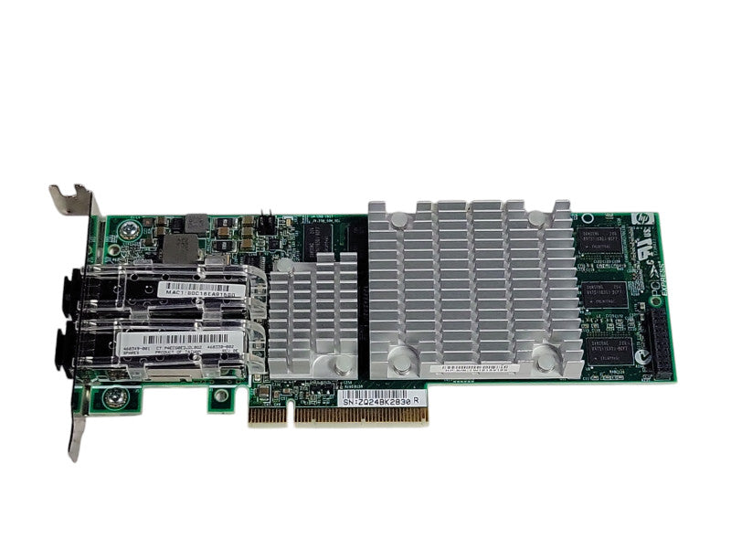 HP NC522SFP Dual Port NIC 468349-001 10G 10Gb SFP Server Adapter LP Bracket _