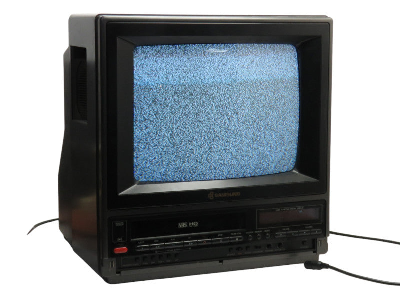 Samsung MVR-2000c 14 INCH CRT TV with VHS Player READ  -
